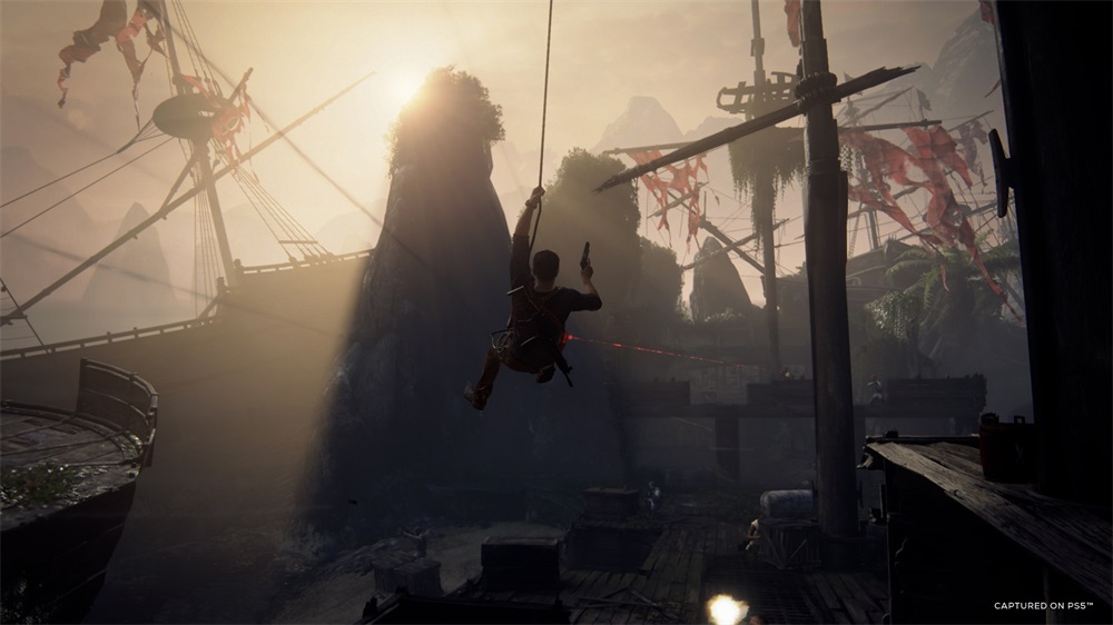 Uncharted: Legacy of Thieves PS5 játékszoftver (Használt - A)