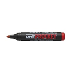 Uni PM122 Prockey gömb hegyű piros flipchart marker