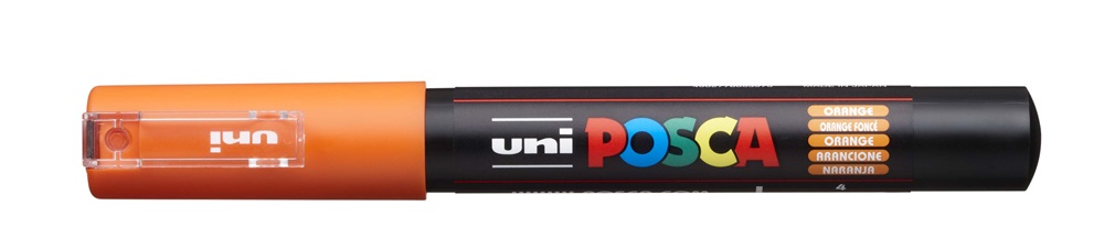 Uni POSCA PC-1M narancs marker