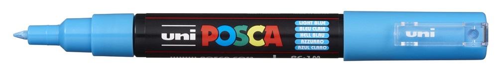 Uni POSCA PC-1M világoskék marker