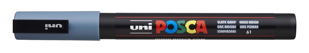 Uni POSCA PC-3M palaszürke marker