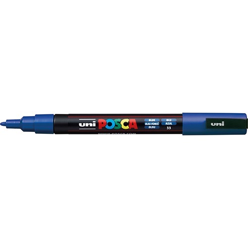 Uni POSCA PC-3M tengerészkék marker