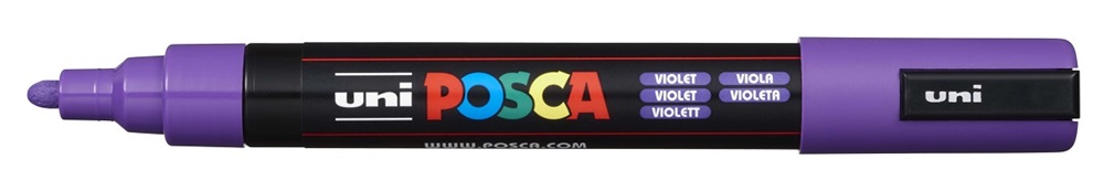 Uni POSCA PC-5M lila marker