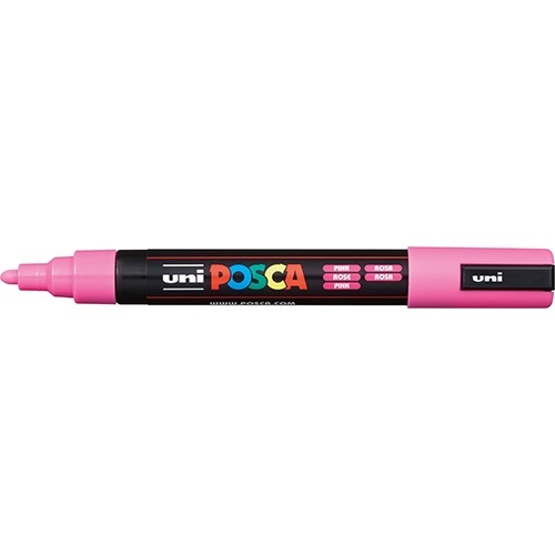 Uni POSCA PC-5M rózsaszín marker