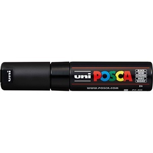 Uni POSCA PC-8K fekete marker