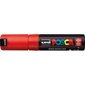 Uni POSCA PC-8K piros marker