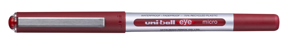 Uni UB-150E Eye Micro piros rolleriron