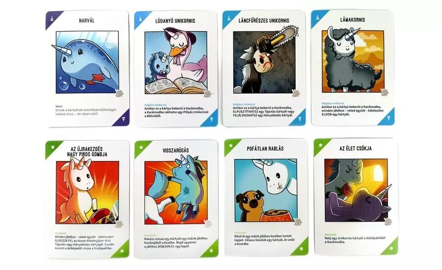 Unikornisok – A rémes ménes kártyajáték