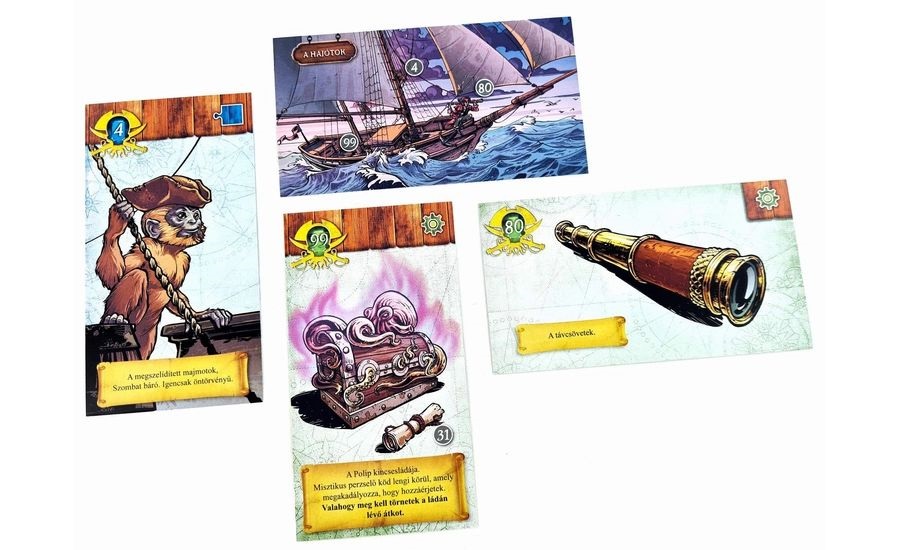 Unlock!: Rövid kalandok - A Polip titkai kártyajáték