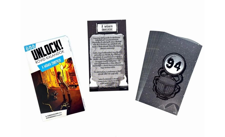 Unlock!: Rövid kalandok - A múmia ébredése kártyajáték