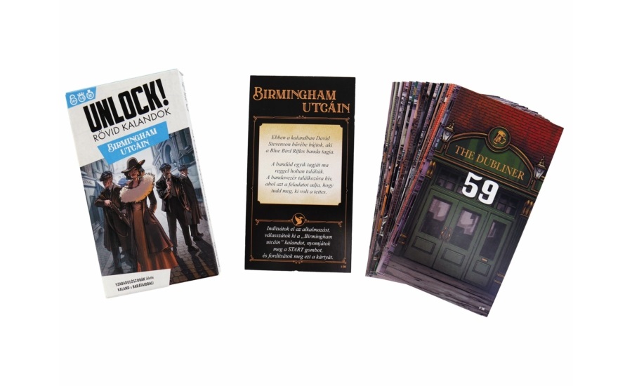 Unlock!: Rövid kalandok - Birmingham utcáin társasjáték