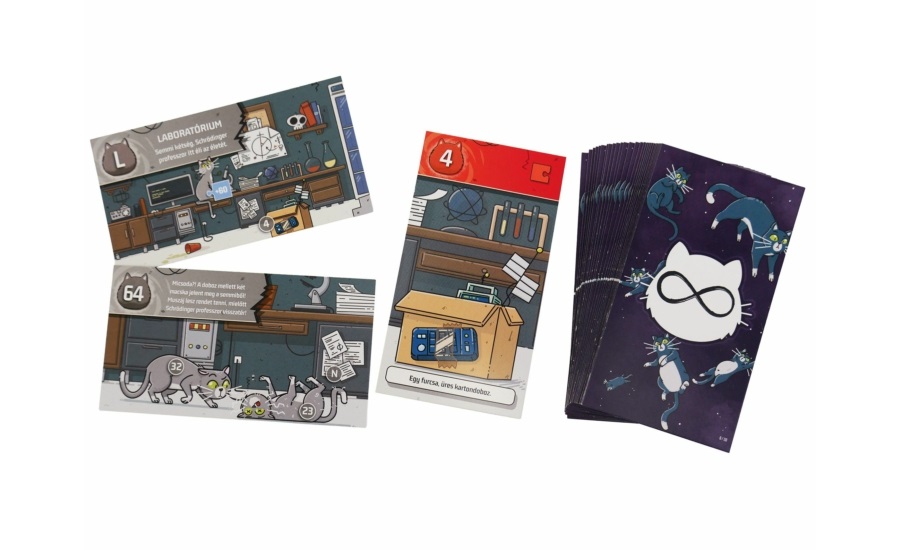 Unlock!: Rövid kalandok - Schrödinger macskája társasjáték