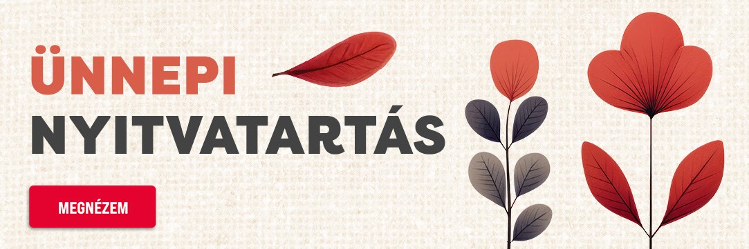 Ünnepi nyitvatartás