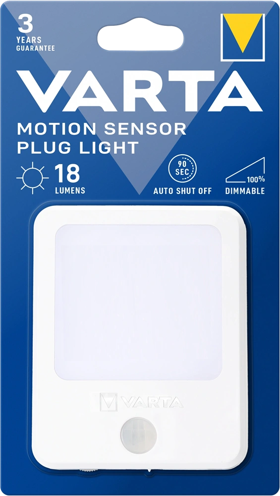 VARTA 18624101401 MOTION SENSOR PLUG IN  mozgásérzékelős éjjeli lámpa