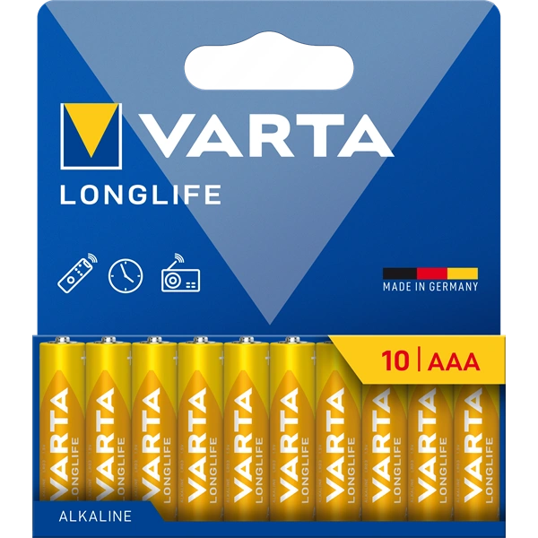 VARTA 4103101761 Longlife AAA elem 10db/bliszter