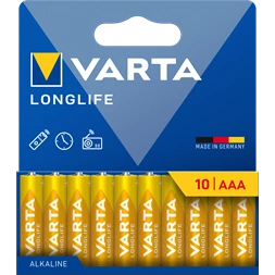 VARTA 4103101761 Longlife AAA elem 10db/bliszter