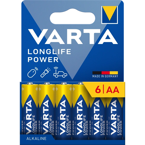 VARTA 4906121746 Longlife Power AA elem 6db/bliszter