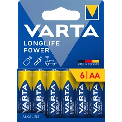 VARTA 4906121746 Longlife Power AA elem 6db/bliszter