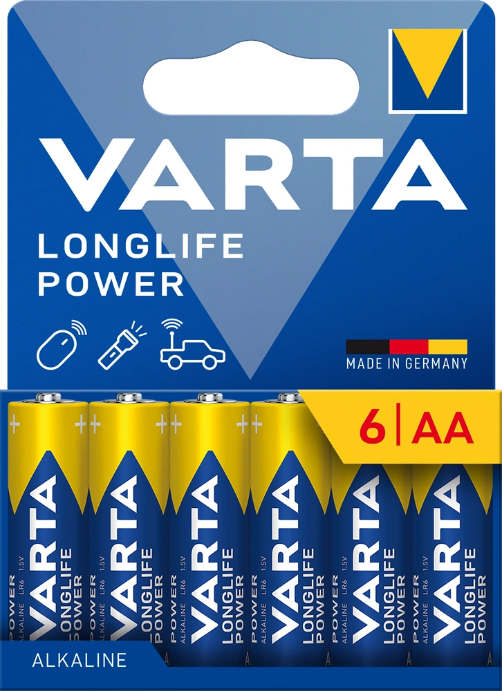 VARTA 4906121746 Longlife Power AA elem 6db/bliszter