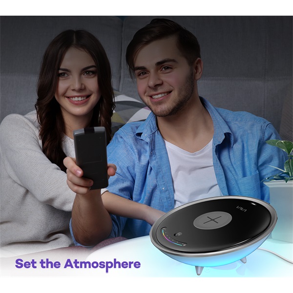 VAVA VA-CL005 fehér LED lámpa, vezeték nélküli töltővel