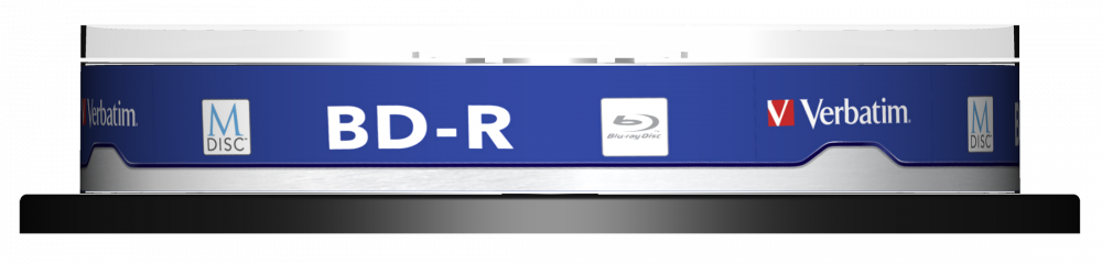 VERBATIM 43825 M-DISC BD-R 25GB/lifetime archival/4x/nyomtatható felület/egyszer írható Blu-Ray 10db/csomag