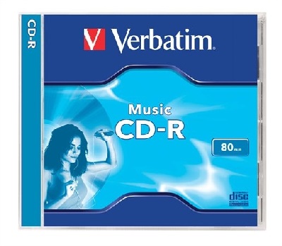 VERBATIM CDVA80L  CD-R Music normál tokos CD lemez