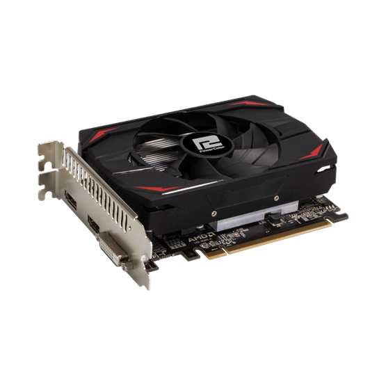 VGA PowerColor AMD RX 550 4GB GDDR5 - AXRX 550 4GBD5-DHV2/OC