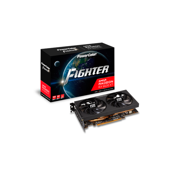 VGA PowerColor AMD RX 6600 8GB GDDR6 - AXRX 6600 8GBD6-3DH