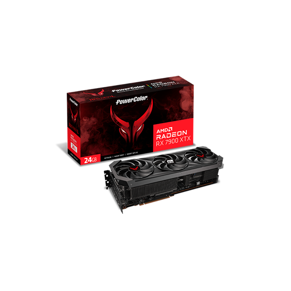VGA PowerColor AMD RX 7900 XTX RED DEVIL 24GB GDDR6 - RX7900XTX 24G-E/OC