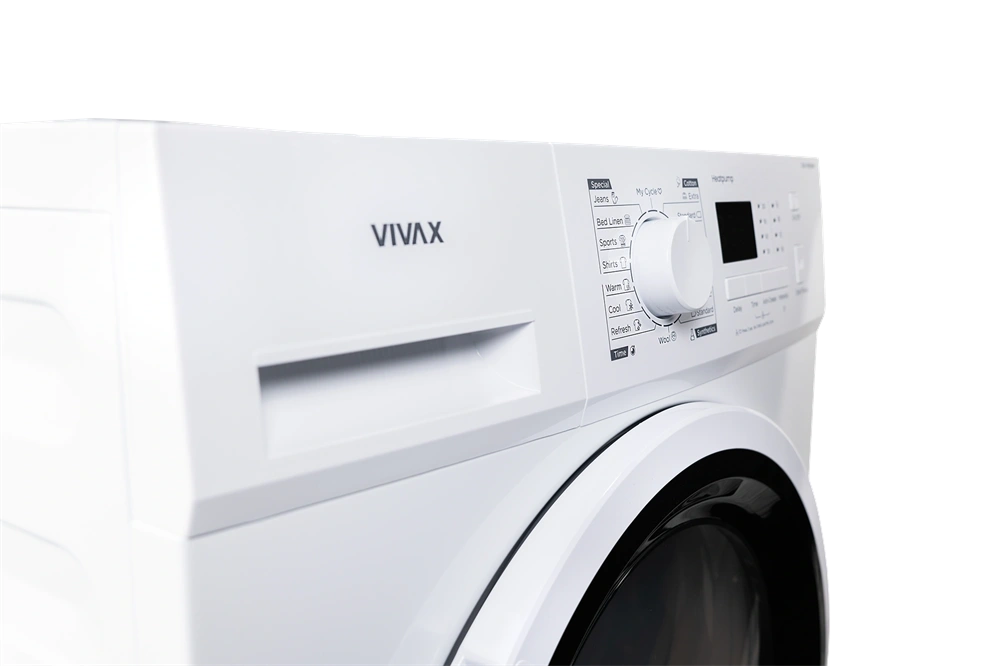 VIVAX CDR-0816SMHP fehér, 8 kg, hőszivattyús szárítógép