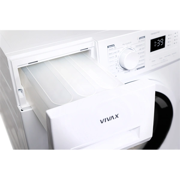 VIVAX CDR-0816SMHP fehér, 8 kg, hőszivattyús szárítógép