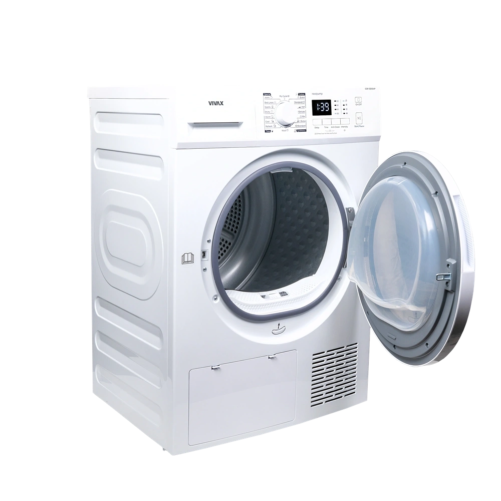 VIVAX CDR-0816SMHP fehér, 8 kg, hőszivattyús szárítógép