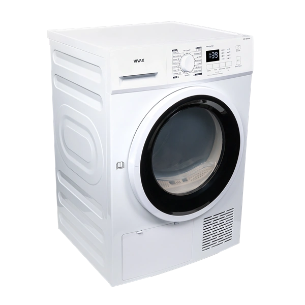 VIVAX CDR-0816SMHP fehér, 8 kg, hőszivattyús szárítógép