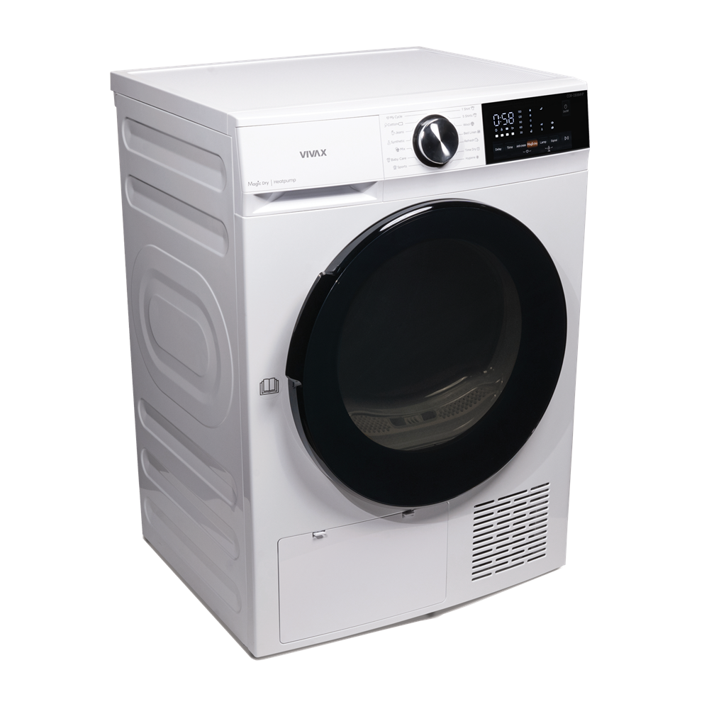 VIVAX CDR-0816MHP fehér, 8 kg, kondenzációs, szárítógép