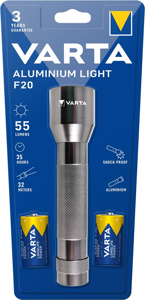 Varta 16628101421 Multi LED Aluminium Light 2C zseblámpa