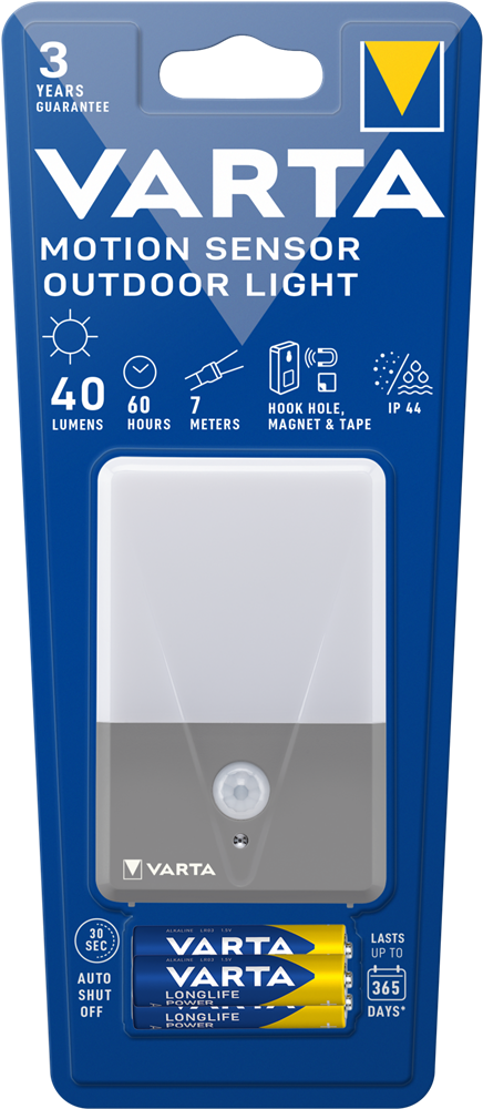 Varta 16634101421 Motion Sensor Ourdoor Light mozgásérzékelős kültéri lámpa