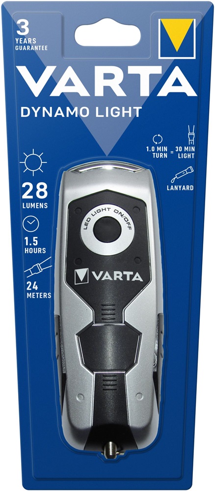 Varta 17680101401 DYNAMO dinamós LED elemlámpa