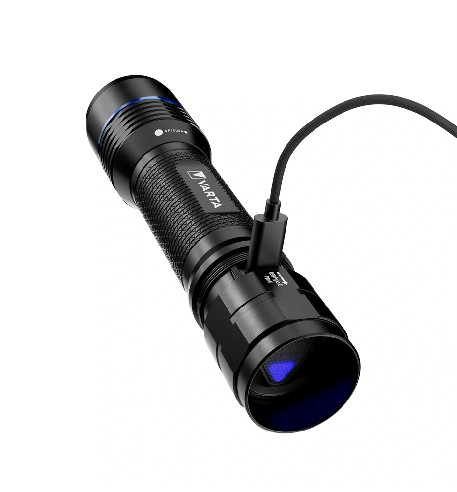 Varta 18920101111 Night Cutter Pro F20R LED újratölthető zseblámpa