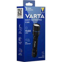 Varta 18921101111 Night Cutter Pro F30R LED újratölthető zseblámpa