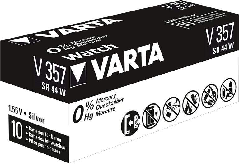 Varta 357101111 V357 (SR44) gombelem 1db/bliszter