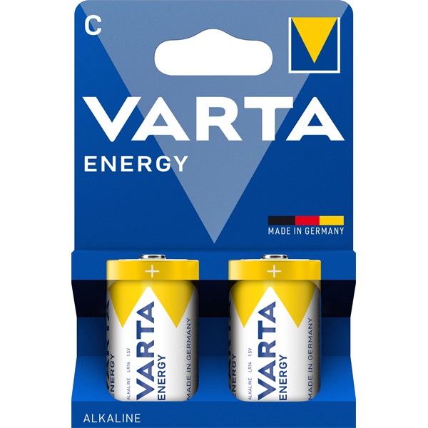 VARTA 4114229422 Energy C (LR14) baby elem 2db/csomag (műanyagmentes csomagolás)