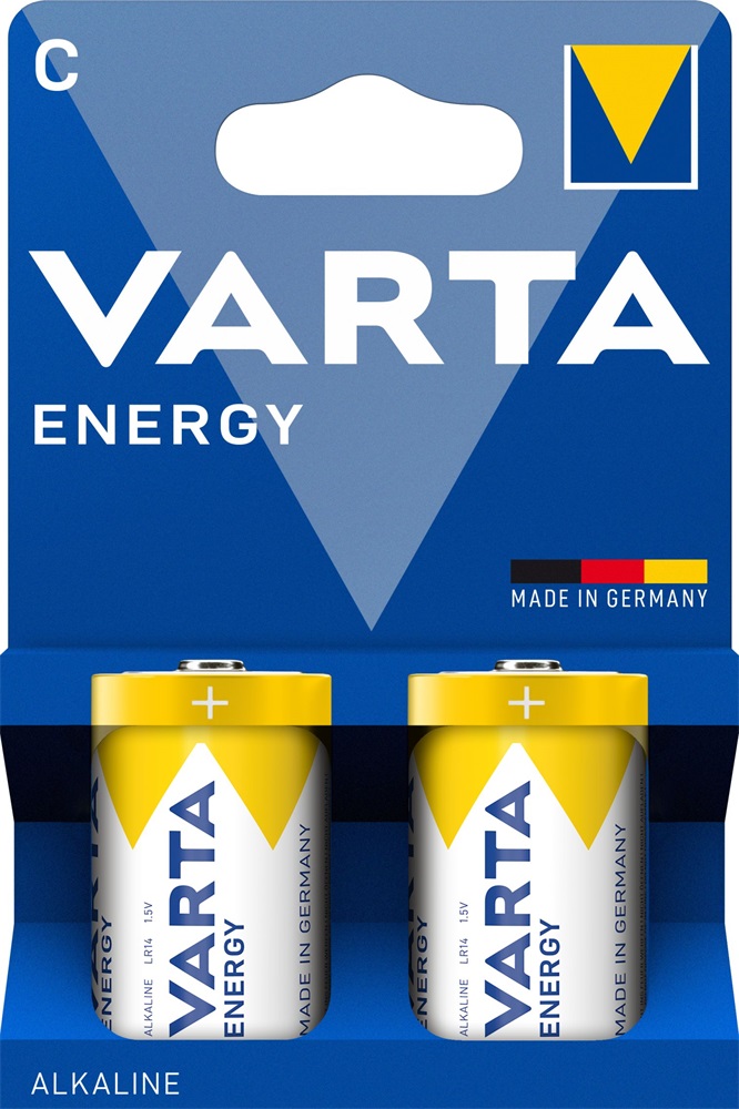 VARTA 4114229422 Energy C (LR14) baby elem 2db/csomag (műanyagmentes csomagolás)