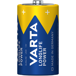 Varta 4920121422 Longlife Power góliát D (LR20) elem 2db/csomag (műanyagmentes csomagolás)