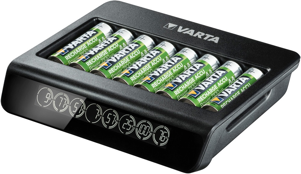 Varta 57681101401 LCD Multi Charger 8db-os akku töltő