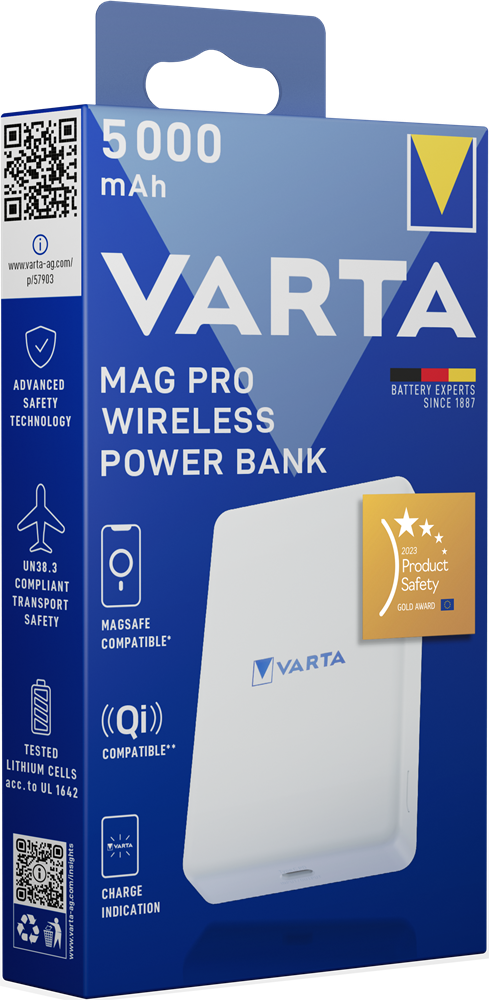Varta 57903101111 Mag Pro Wireless 5000mAh power bank