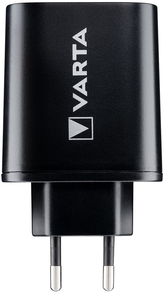 Varta 57958101401 univerzális 2x USB, Type C, 5,4 A fekete hálózati töltő