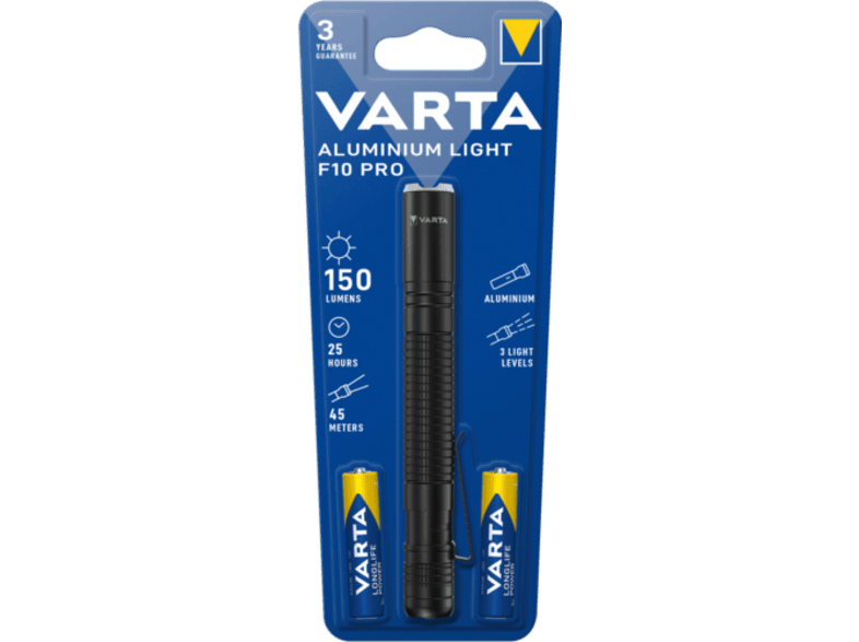 VARTA ALUMINIUM LIGHT F10 PRO elemlámpa