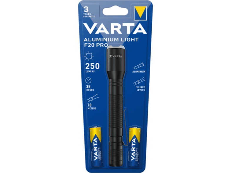 VARTA ALUMINIUM LIGHT F20  PRO elemlámpa