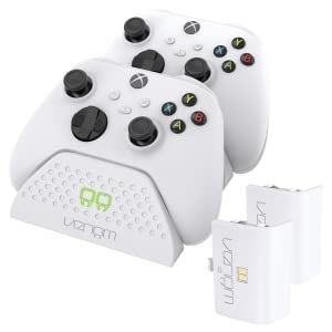 Venom VS2871 Xbox Series X|S/Xbox One fehér dupla töltőállomás + 2db akkumulátor