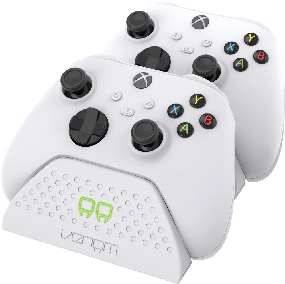 Venom VS2871 Xbox Series X|S/Xbox One fehér dupla töltőállomás + 2db akkumulátor